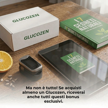 GlucoZen™ | Monitoraggio intelligente 3 in 1 per il tuo comfort quotidiano